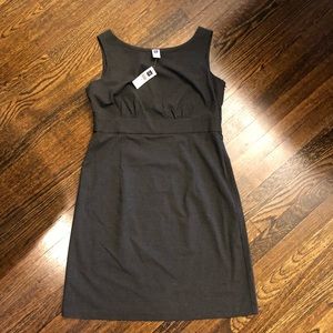 NWT Gap Charcoal Gray Sheath Dress
